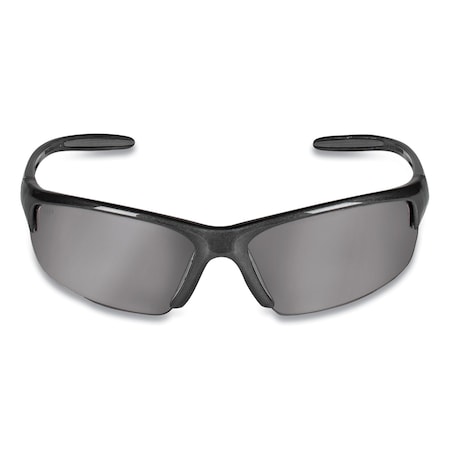 Kleenguard Safety Glasses, Anti-Fog, Smoke Lens, Gun Metal Frame, Half-Frame, 12 PK KCC21297